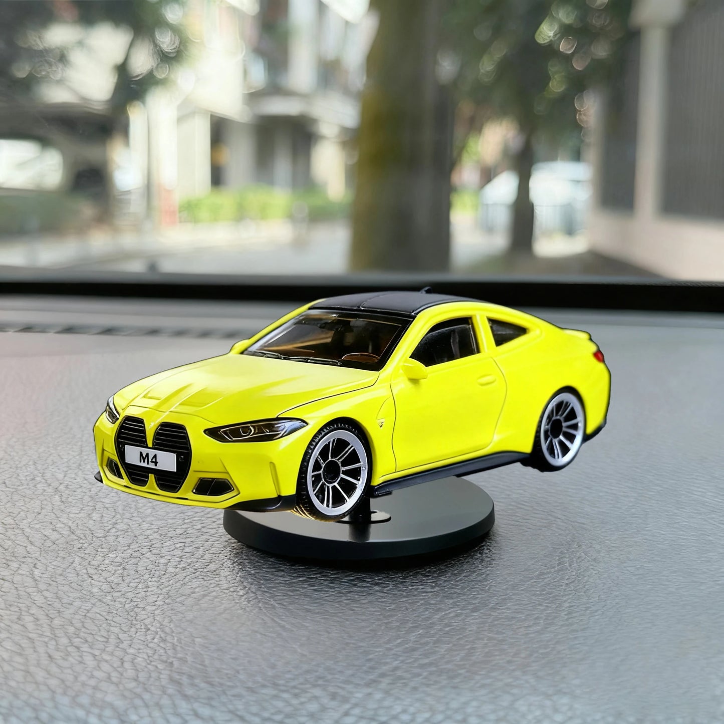 BMW M4 GT3, ozdoba do zabawy dla dzieci, prezent dla mężczyzn, dekoracja konsoli środkowej samochodu