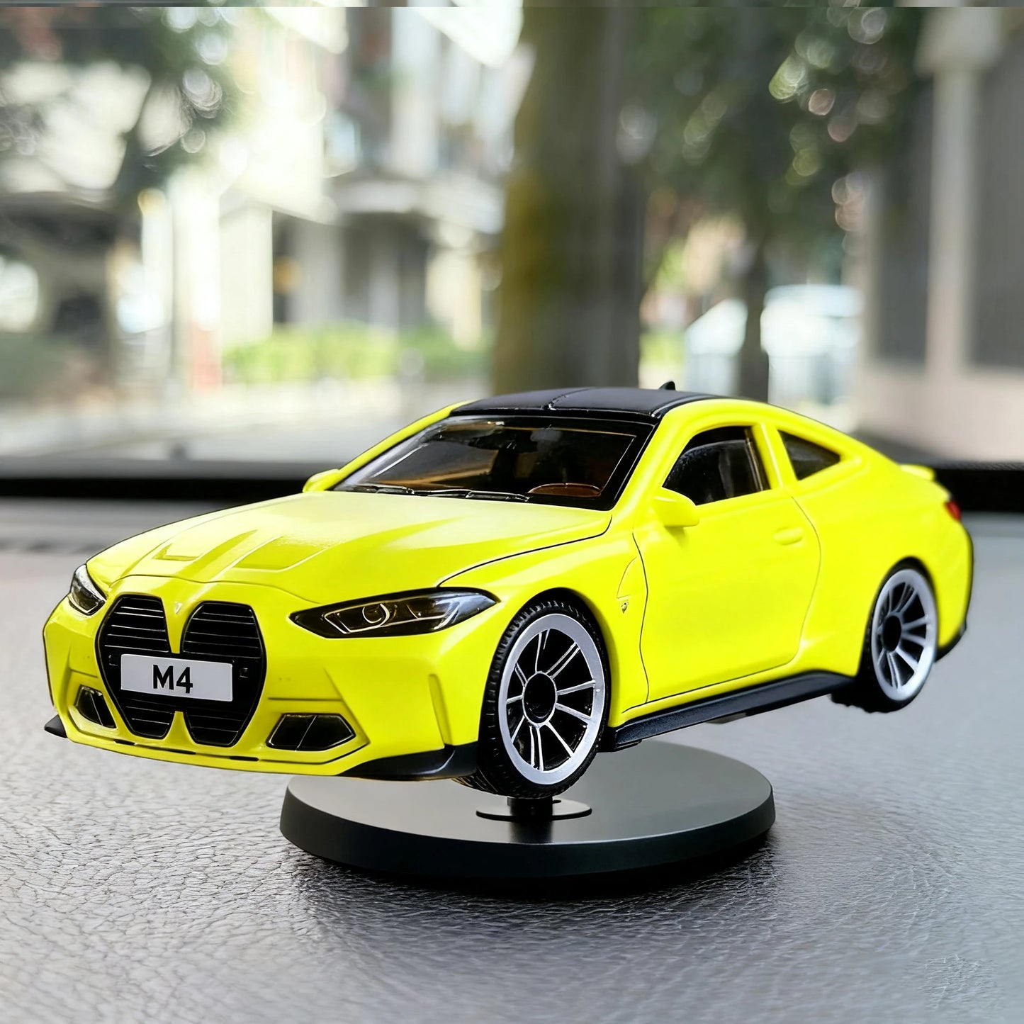 BMW M4 GT3, ozdoba do zabawy dla dzieci, prezent dla mężczyzn, dekoracja konsoli środkowej samochodu