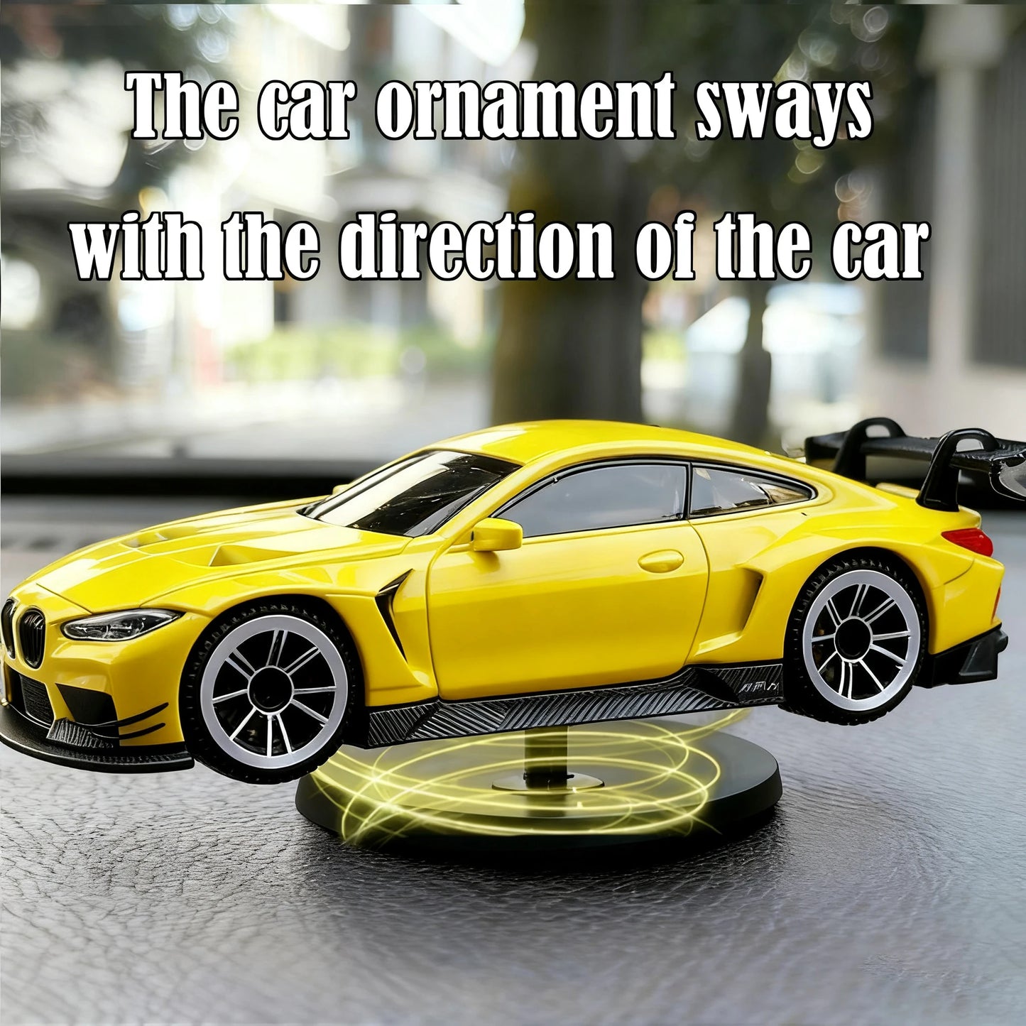 BMW M4 GT3, ozdoba do zabawy dla dzieci, prezent dla mężczyzn, dekoracja konsoli środkowej samochodu