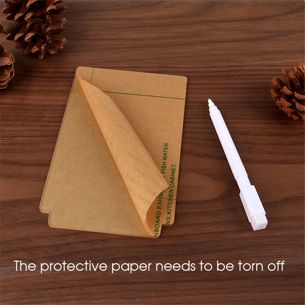 Przezroczyste, świecące lampki nocne LED, USB, świecące akrylowe lampki nocne, zmywalna tablica ogłoszeń, kalendarz, ozdoby na biurko