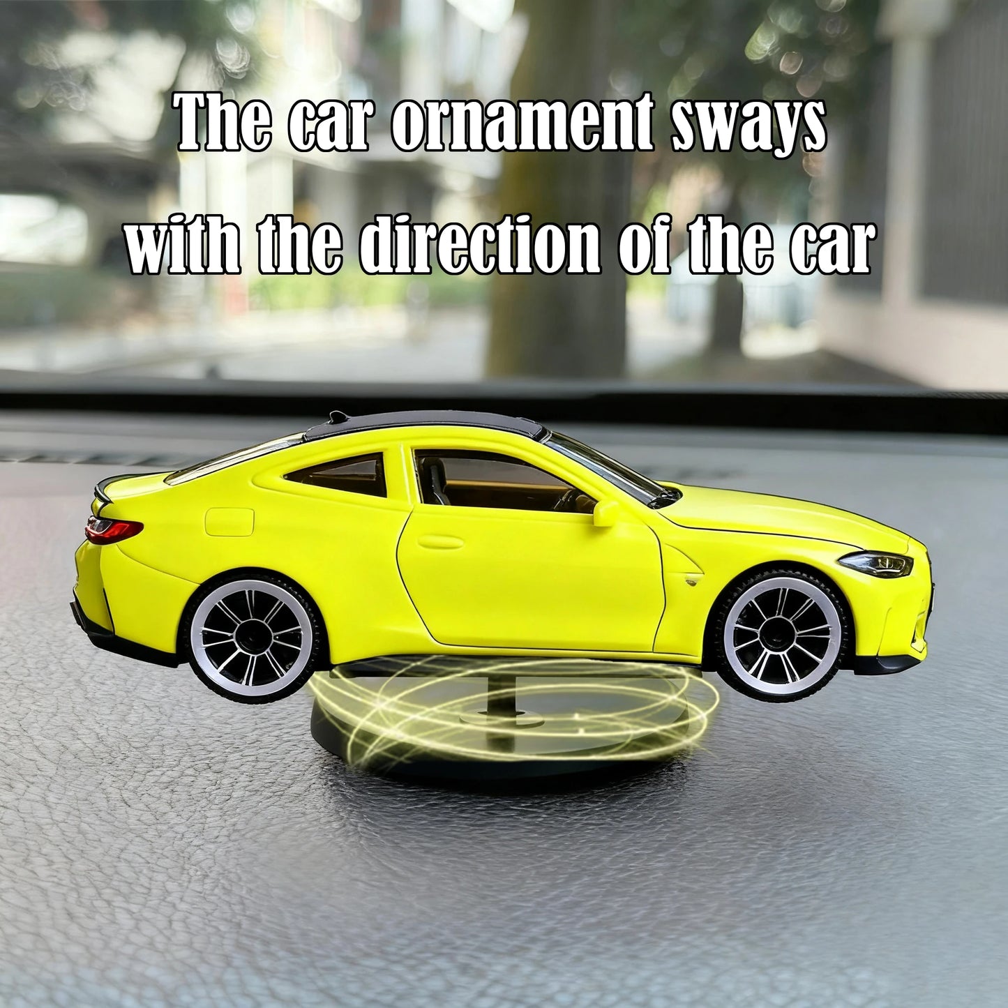 BMW M4 GT3, ozdoba do zabawy dla dzieci, prezent dla mężczyzn, dekoracja konsoli środkowej samochodu